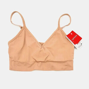Spanx Ecocare‎ Seamless Shaping Bralette Size M Toasted Oatmeal 32C-32D